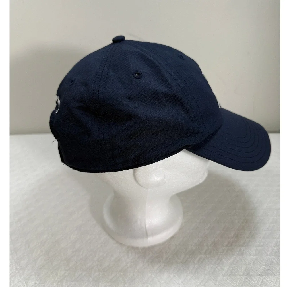 Vineyard Vines Mens Michigan American Flag Performance Hat Navy Blue Adjustable